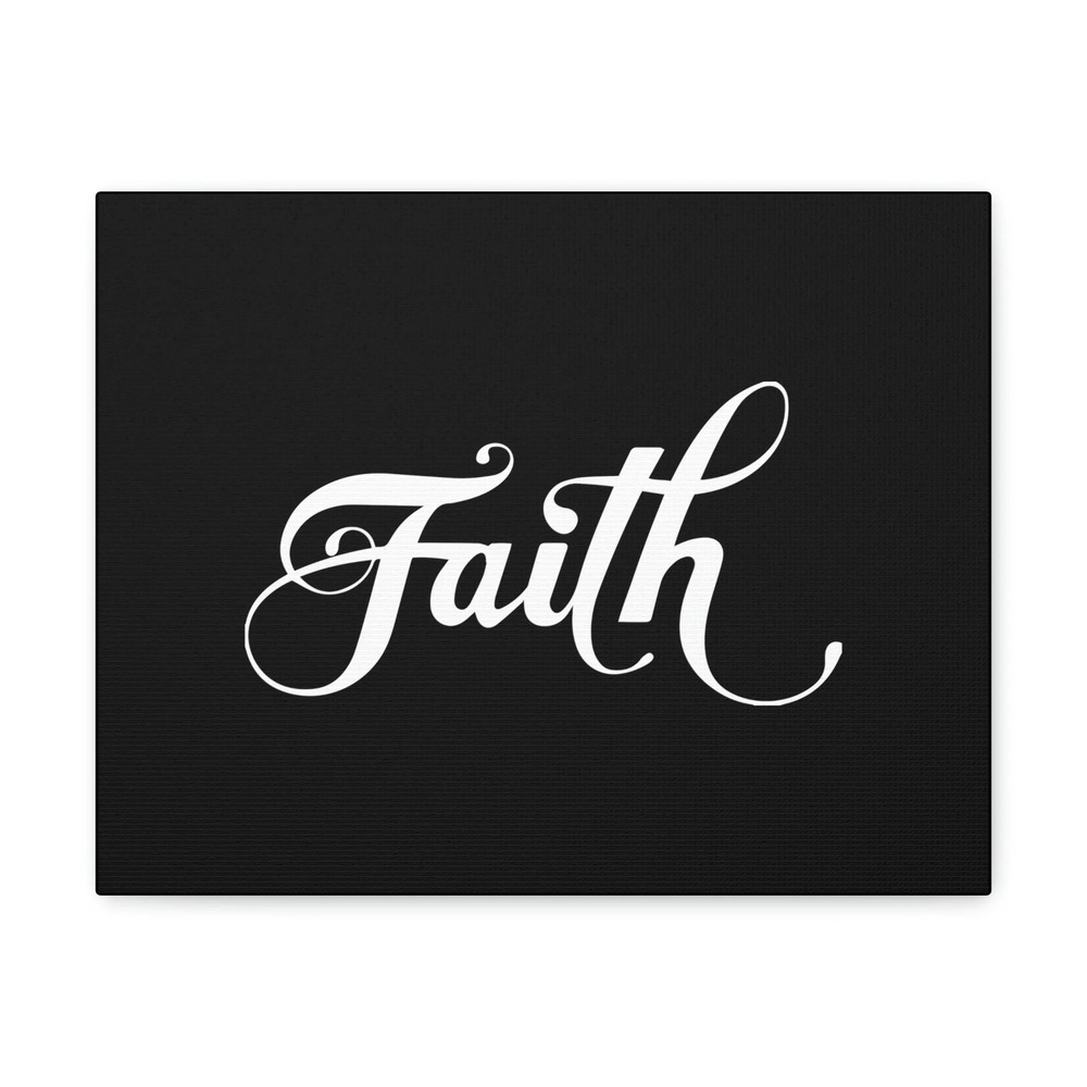 Scripture Walls Faith Romans 10:17 Cursive White Christian Wall Art Bible Verse